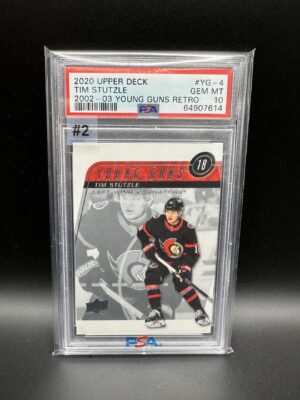 2020-2021 UPPER DECK TIM STÜTZLE 2002-2003 YOUNG GUNS RETRO