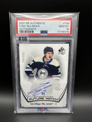 2021-2022 SP AUTHENTIC COLE SILLINGER FWA 784/999