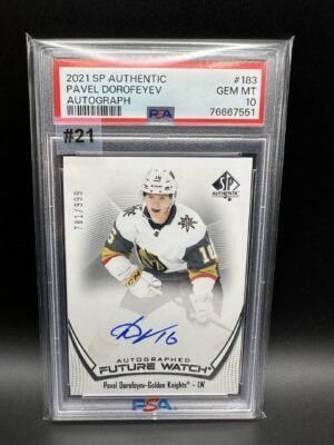 2021-2022 SP AUTHENTIC PAVEL DOROFEYEV FWA 781/999