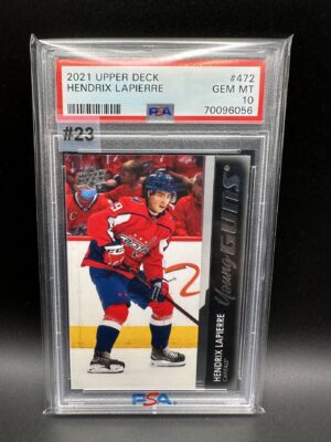 2021-2022 UPPER DECK HENDRIX LAPIERRE YOUNG GUNS