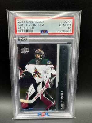 2021-2022 UPPER DECK KAREL VEJMELKA YOUNG GUNS CLEAR CUT