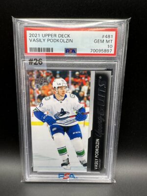 2021-2022 UPPER DECK VASILY PODKOLZIN YOUNG GUNS