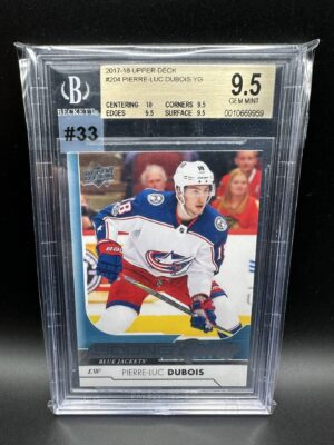 2017-2018 UPPER DECK PIERRE-LUC DUBOIS YOUNG GUNS