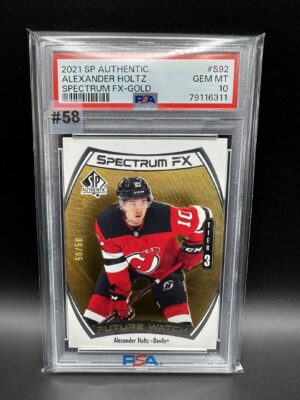 2021-2022 SP AUTHENTIC ALEXANDER HOLTZ SPECTRUM FX GOLD 50/50
