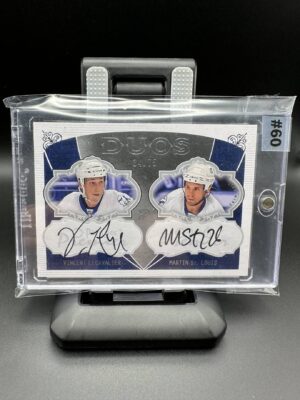 2008-2009 OPC PREMIER DUOS VINCENT LECAVALIER/MARTIN ST-LOUIS AUTO 34/75