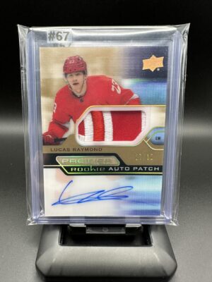 2021-2022 PREMIER ROOKIE LUCAS RAYMOND AUTO PATCH 27/35