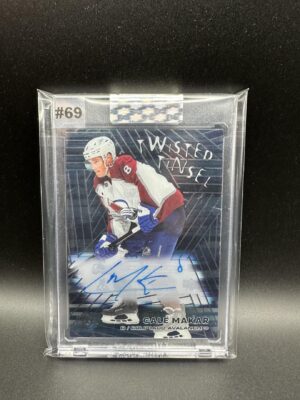 2020-2021 CLEAR CUT TWISTED TINSEL CALE MAKAR AUTO