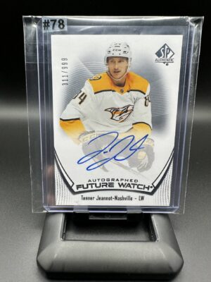 2021-2022 SP AUTHENTIC TANNER JEANNOT FWA 311/999