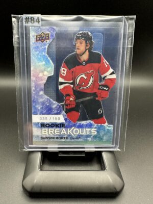 2021-2022 ROOKIE BREAKOUTS DAWSON MERCER 035/100