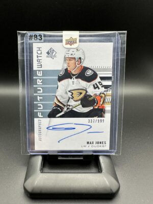 2019-2020 SP AUTHENTIC MAX JONES FWA 337/999