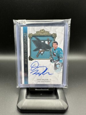 2020-2021 THE CUP INKED INSIGNIAS DOUG WILSON AUTO PATCH 12/25