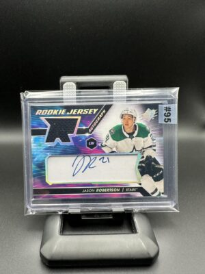 2020-2021 SPX ROOKIE JASON ROBERTSON AUTO JERSEY 184/375
