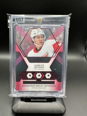 2021-2022 BLACK DIAMOND DIAMOND RELIC ROOKIES MOITZ SEIDER 06/49
