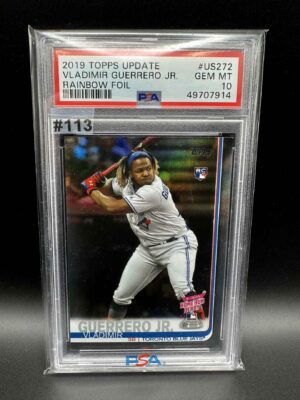 2019 TOPPS UPDATE VLADIMIR GUERRERO JR RAINBOW FOIL