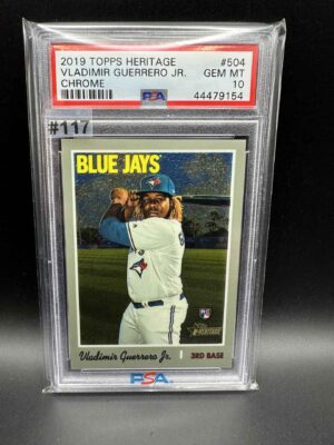 2019 TOPPS HERITAGE VLADIMIR GUERRERO JR CHROME