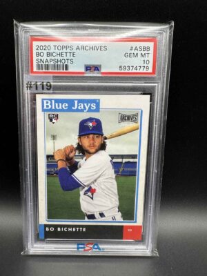 2020 TOPPS ARCHIVES BO BICHETTE SNAPSHOTS