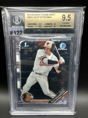 2019 BOWMAN CHROME DRAFT ADLEY RUTSCHMAN