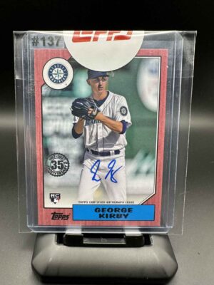 2022 TOPPS GEORGE KIRBY AUTO 03/25 REDEMPTION