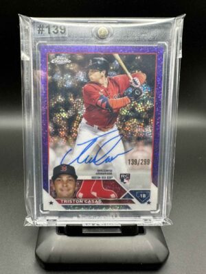 2023 TOPPS CHROME TRISTON CASAS AUTO 139/299