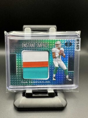 2020 PANINI ILLUSIONS INSTANT IMPACT TUA TAGAVAILOA PATCH 18/50