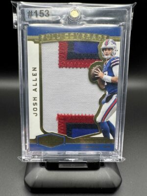 2018 PANINI PLATES & PATCHES FULL COVERAGE JOSH ALLEN 80/85